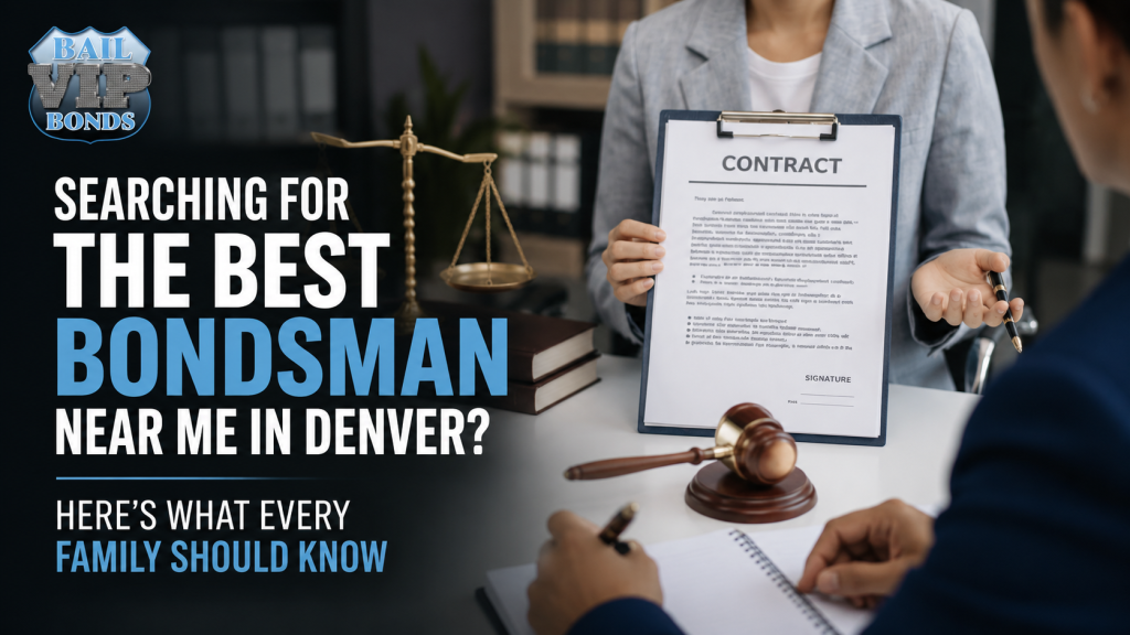 Searching for the Best Bondsman Near Me in Denver? | Blog Featured Image | Denver VIP Bail Bonds
