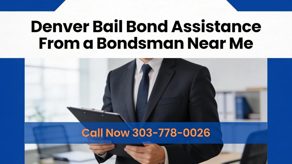 Denver Bail Bond Assistance From a Bondsman Near Me Call Now 303-778-0026
