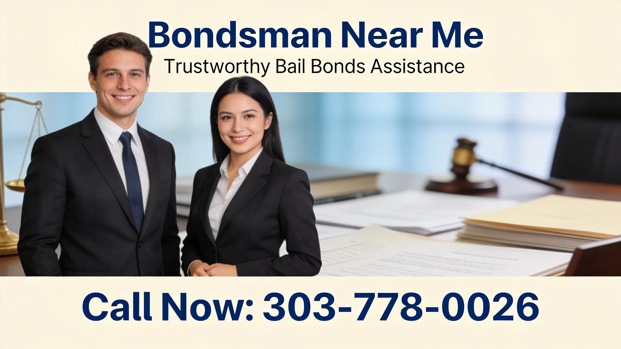 Bondsman Near Me for use real people and lawyer and our company phone number 303-778-0026